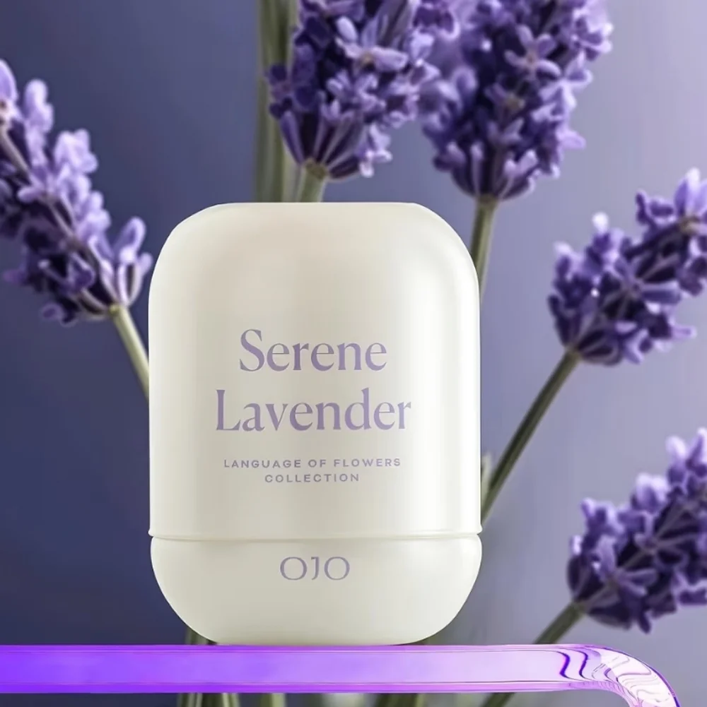 OJO Serene Lavender Scented Candle – 7.8 oz Jar Candle